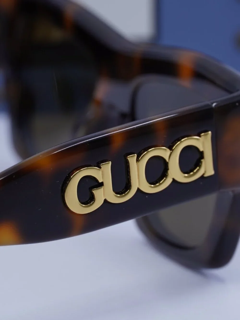 Gucci GG1772S 007 Square Sunglasses - Havana/Brown Mirrored